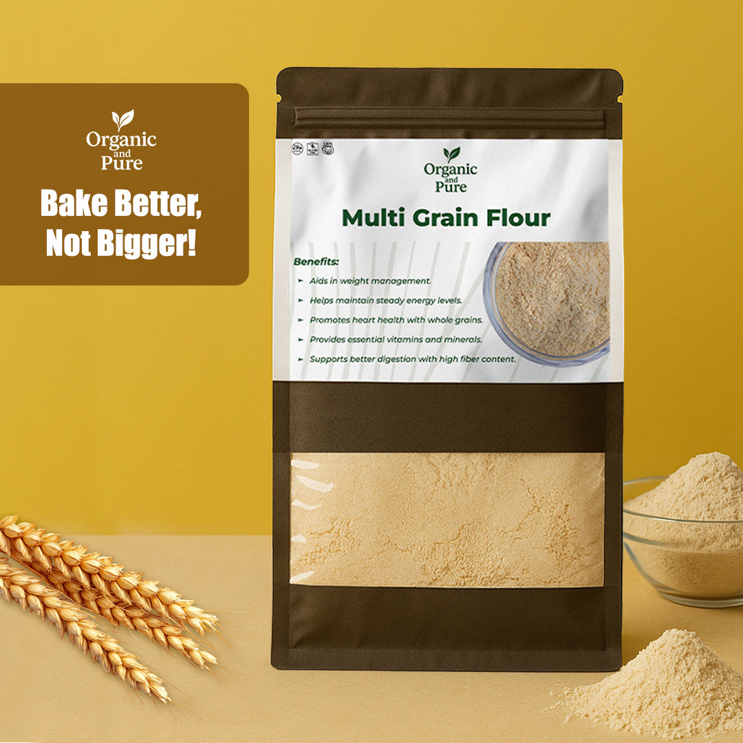 Organic and Pure Multi Grain Flour