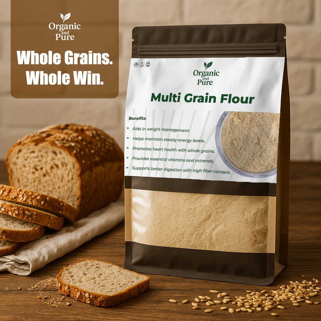 Organic and Pure Multi Grain Flour