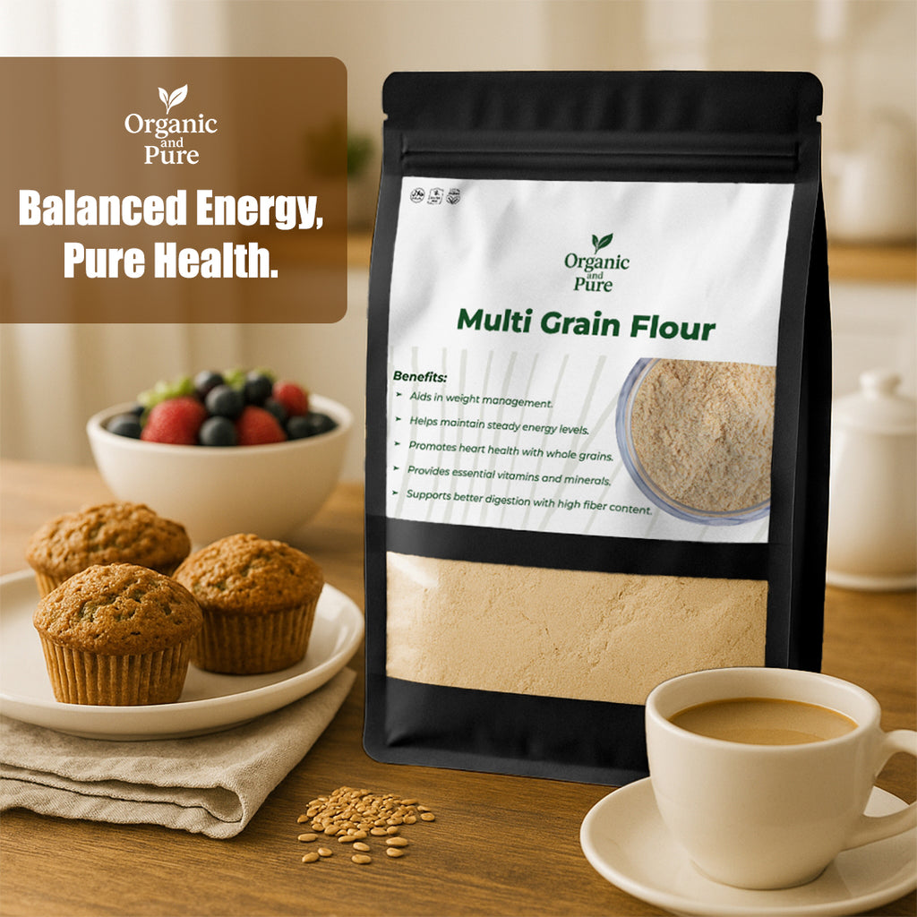 Organic and Pure Multi Grain Flour