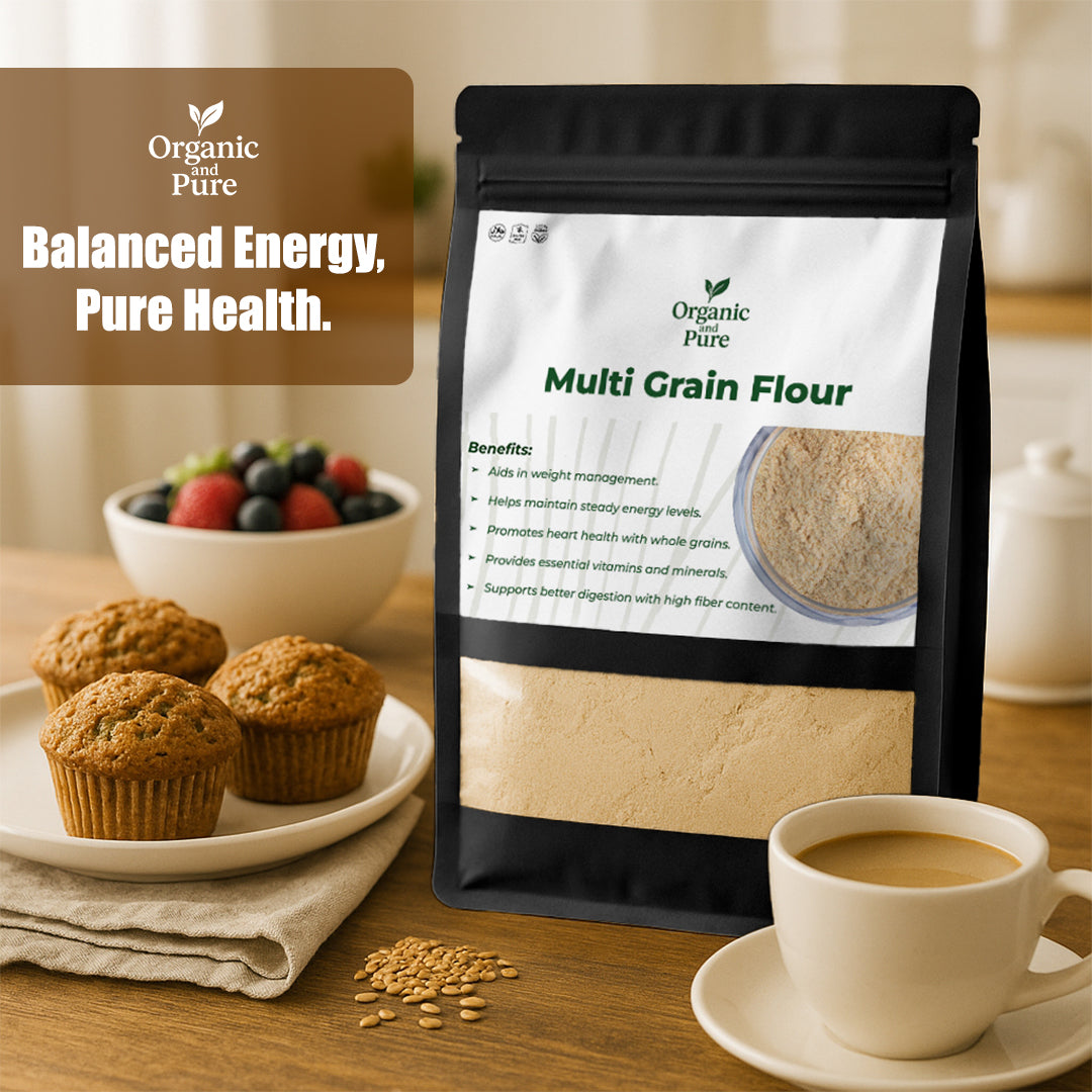 Organic and Pure Multi Grain Flour