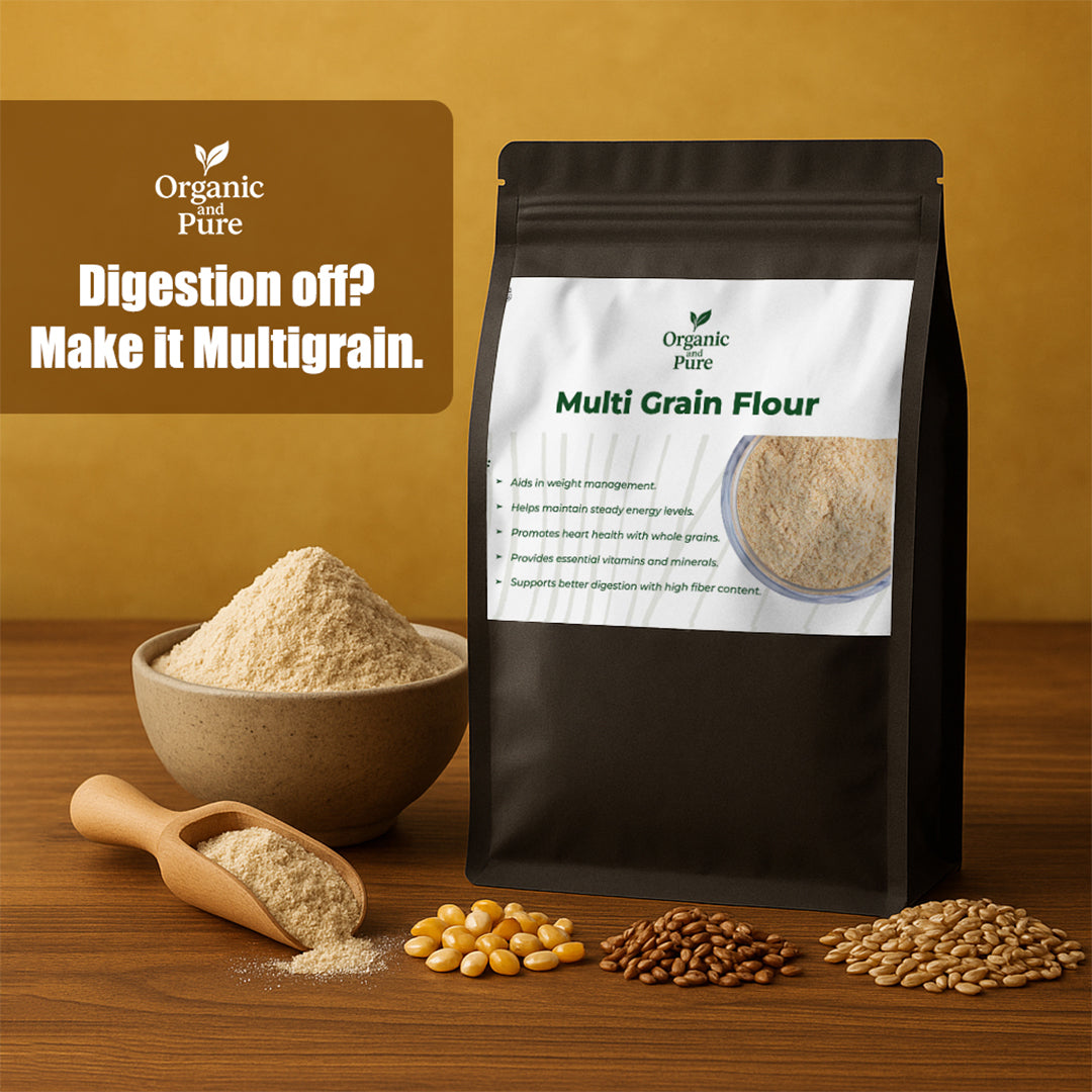 Organic and Pure Multi Grain Flour