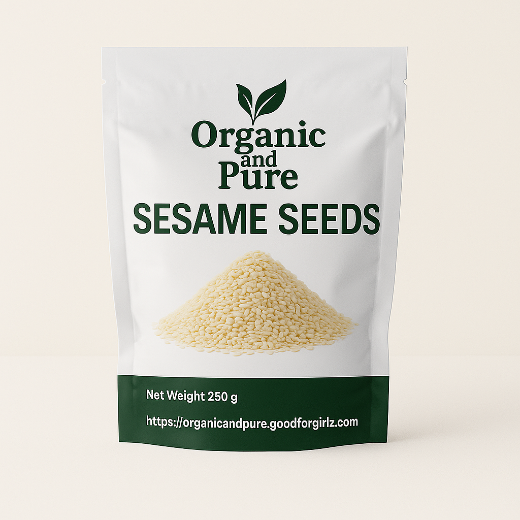 100gm of White Sesame Seeds (تِل) - High Quality & Freshness Guaranteed